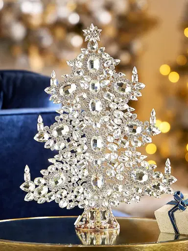 Exclusively Ours Winter Crystal Christmas Tree Decoration | Thumbnail 2 Exclusively Ours Winter Crystal Christmas Tree Decoration | Thumbnail 2