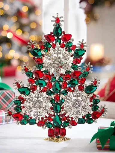 Exclusively Ours Winter Wonderland Crystal Christmas Tree Decoration | Thumbnail 1 Exclusively Ours Winter Wonderland Crystal Christmas Tree Decoration | Thumbnail 1