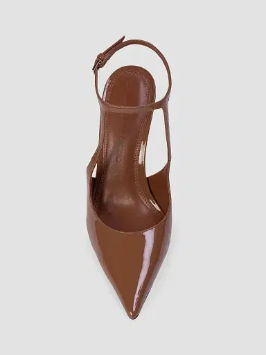 Black Suede Studio Women's Runa 100MM Pumps - Mousse Patent Leather - Size 12 | Thumbnail 3 Black Suede Studio Women's Runa 100MM Pumps - Mousse Patent Leather - Size 12 | Thumbnail 3