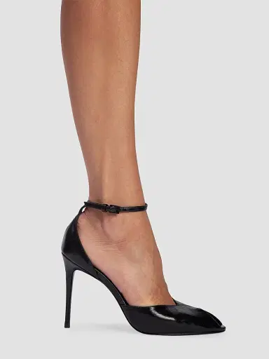 Black Suede Studio Women's Cala 100MM Sandals - Black Mix - Size 12 | Thumbnail 5 Black Suede Studio Women's Cala 100MM Sandals - Black Mix - Size 12 | Thumbnail 5