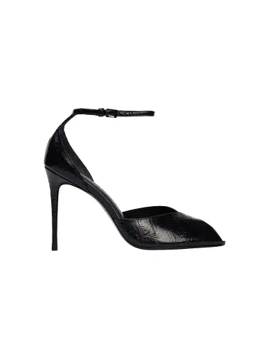 Black Suede Studio Women's Cala 100MM Sandals - Black Mix - Size 12 | Thumbnail 1 Black Suede Studio Women's Cala 100MM Sandals - Black Mix - Size 12 | Thumbnail 1
