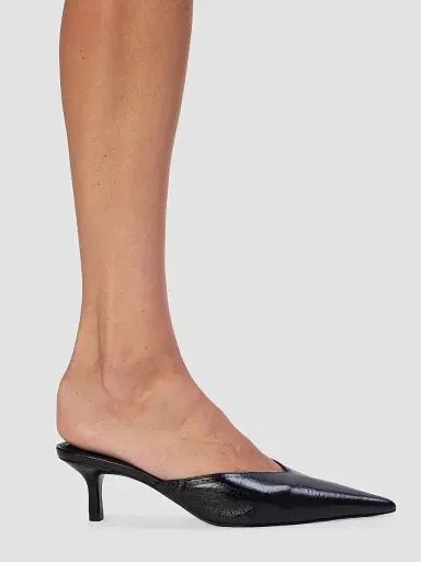 Black Suede Studio Women's Analisa Mules - Black - Size 12 | Thumbnail 5 Black Suede Studio Women's Analisa Mules - Black - Size 12 | Thumbnail 5