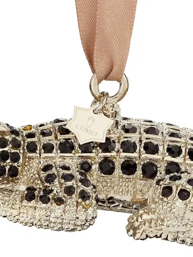 L'Objet Crocodile Platinum Ornament - Platinum | Thumbnail 2 L'Objet Crocodile Platinum Ornament - Platinum | Thumbnail 2