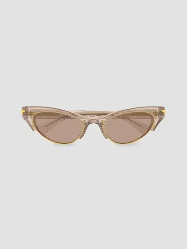 Bottega Veneta Women's Bold Ribbon 52MM Cat-Eye Sunglasses - Brown | Thumbnail 2 Bottega Veneta Women's Bold Ribbon 52MM Cat-Eye Sunglasses - Brown | Thumbnail 2