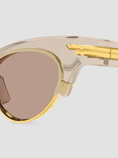 Bottega Veneta Women's Bold Ribbon 52MM Cat-Eye Sunglasses - Brown | Thumbnail 3 Bottega Veneta Women's Bold Ribbon 52MM Cat-Eye Sunglasses - Brown | Thumbnail 3