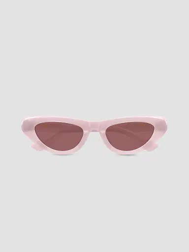 Bottega Veneta Women's Mini Curvy 51MM Cat-Eye Sunglasses - Pink | Thumbnail 2 Bottega Veneta Women's Mini Curvy 51MM Cat-Eye Sunglasses - Pink | Thumbnail 2