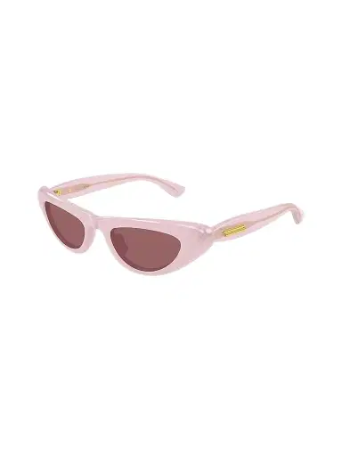 Bottega Veneta Women's Mini Curvy 51MM Cat-Eye Sunglasses - Pink | Thumbnail 1 Bottega Veneta Women's Mini Curvy 51MM Cat-Eye Sunglasses - Pink | Thumbnail 1
