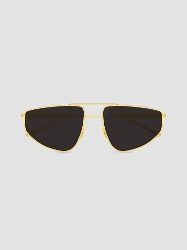 Bottega Veneta Women's Light Ribbon 59MM Geometric Sunglasses - Gold Black | Thumbnail 2 Bottega Veneta Women's Light Ribbon 59MM Geometric Sunglasses - Gold Black | Thumbnail 2
