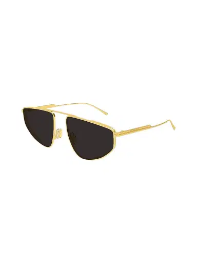 Bottega Veneta Women's Light Ribbon 59MM Geometric Sunglasses - Gold Black | Thumbnail 1 Bottega Veneta Women's Light Ribbon 59MM Geometric Sunglasses - Gold Black | Thumbnail 1