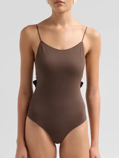Jacquemus Women's Cabana Ruffle One-Piece Swimsuit - Brown | Thumbnail 5 Jacquemus Women's Cabana Ruffle One-Piece Swimsuit - Brown | Thumbnail 5
