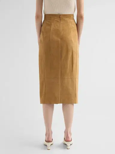 Akris Women's Suede Pencil Skirt | Thumbnail 3 Akris Women's Suede Pencil Skirt | Thumbnail 3
