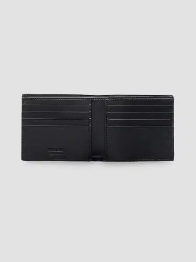Prada Men's Leather Wallet - Black | Thumbnail 2 Prada Men's Leather Wallet - Black | Thumbnail 2
