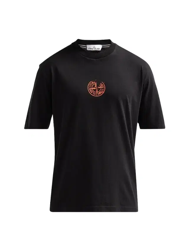 Men's Logo Cotton Crewneck T-Shirt - Black Men's Logo Cotton Crewneck T-Shirt - Black