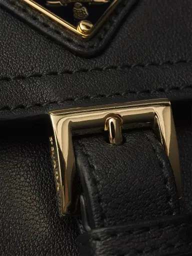 Prada Women's Nappa Leather Wallet - Black | Thumbnail 5 Prada Women's Nappa Leather Wallet - Black | Thumbnail 5