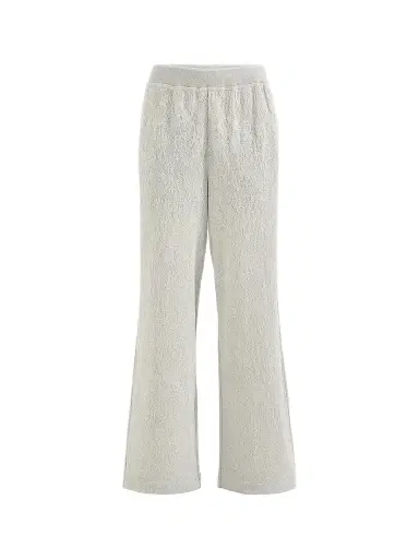 Brunello Cucinelli Women's Lace Flowers Jersey Track Trousers - Light Grey - Size Large | Thumbnail 1 Brunello Cucinelli Women's Lace Flowers Jersey Track Trousers - Light Grey - Size Large | Thumbnail 1