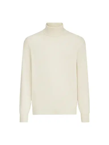 Brunello Cucinelli Men's Cashmere Turtleneck Sweater | Thumbnail 1 Brunello Cucinelli Men's Cashmere Turtleneck Sweater | Thumbnail 1