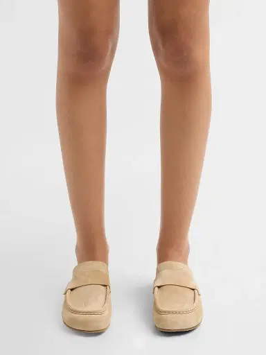 PEDRO GARCIA Women's Bilma Shearling-Lined Suede Mules | Thumbnail 2 PEDRO GARCIA Women's Bilma Shearling-Lined Suede Mules | Thumbnail 2