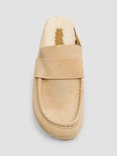 PEDRO GARCIA Women's Bilma Shearling-Lined Suede Mules | Thumbnail 6 PEDRO GARCIA Women's Bilma Shearling-Lined Suede Mules | Thumbnail 6