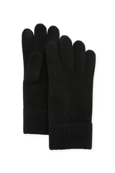 Bergdorf Goodman Cashmere Touchscreen Gloves | Thumbnail 3 Bergdorf Goodman Cashmere Touchscreen Gloves | Thumbnail 3