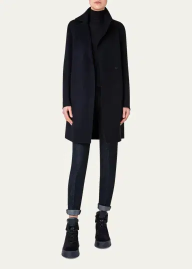 Akris Bera Cashmere Coat | Thumbnail 2 Akris Bera Cashmere Coat | Thumbnail 2