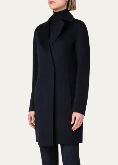 Akris Bera Cashmere Coat | Thumbnail 4 Akris Bera Cashmere Coat | Thumbnail 4