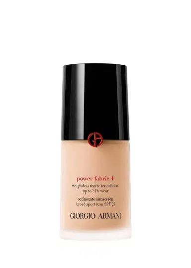 Armani Beauty Power Fabric+ Matte Foundation with Broad-Spectrum SPF 25 | Thumbnail 1 Armani Beauty Power Fabric+ Matte Foundation with Broad-Spectrum SPF 25 | Thumbnail 1