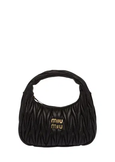 Miu Miu Matelasse Quilted Top Handle Hobo Bag | Thumbnail 1 Miu Miu Matelasse Quilted Top Handle Hobo Bag | Thumbnail 1