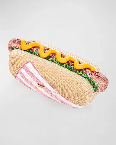 Judith Leiber Couture Hot Dog Crystal Minaudiere | Thumbnail 5 Judith Leiber Couture Hot Dog Crystal Minaudiere | Thumbnail 5