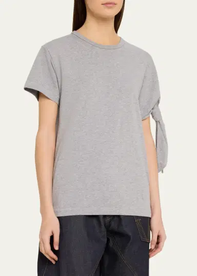 JW Anderson Knotted Short-Sleeve T-Shirt | Thumbnail 4 JW Anderson Knotted Short-Sleeve T-Shirt | Thumbnail 4