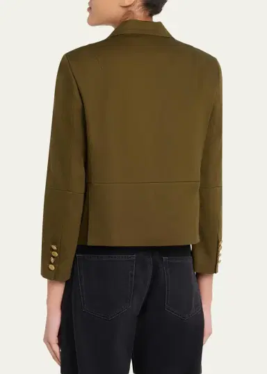 R13 Pleated Boyfriend Blazer | Thumbnail 3 R13 Pleated Boyfriend Blazer | Thumbnail 3