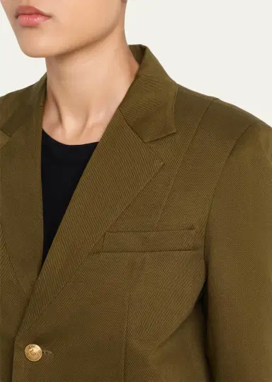 R13 Pleated Boyfriend Blazer | Thumbnail 5 R13 Pleated Boyfriend Blazer | Thumbnail 5