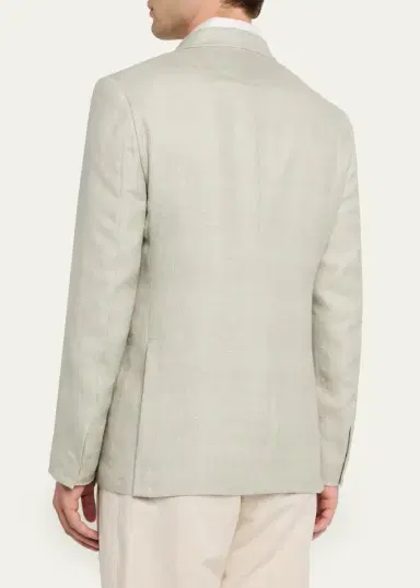 Zegna Men's Cashmere Single-Breasted Sport Coat | Thumbnail 3 Zegna Men's Cashmere Single-Breasted Sport Coat | Thumbnail 3
