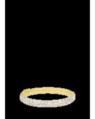 Paul Morelli 18K Yellow and White Gold Diamond Bangle Bracelet | Thumbnail 2 Paul Morelli 18K Yellow and White Gold Diamond Bangle Bracelet | Thumbnail 2