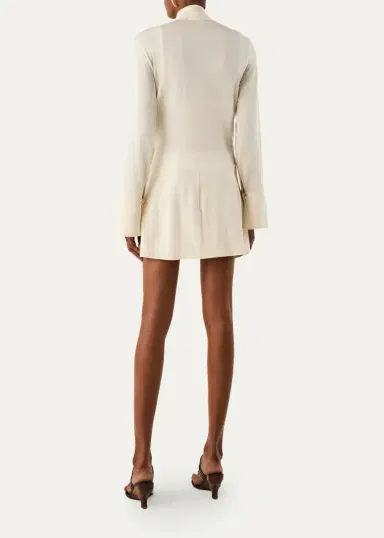 ViX Rosalie Surplice-Neck Mini Dress | Thumbnail 3 ViX Rosalie Surplice-Neck Mini Dress | Thumbnail 3