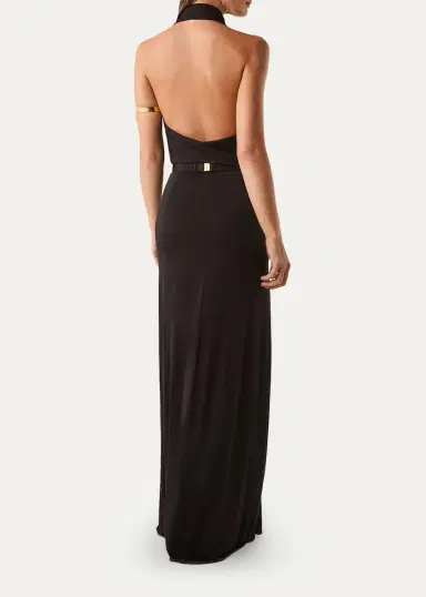ViX Rosana Belted Halter Maxi Dress | Thumbnail 3 ViX Rosana Belted Halter Maxi Dress | Thumbnail 3