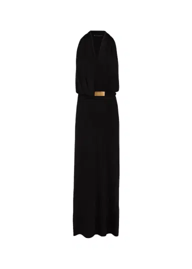 ViX Rosana Belted Halter Maxi Dress | Thumbnail 1 ViX Rosana Belted Halter Maxi Dress | Thumbnail 1