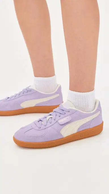 Puma Palermo Sneakers Light Lavender/Warm White | Thumbnail 3 Puma Palermo Sneakers Light Lavender/Warm White | Thumbnail 3