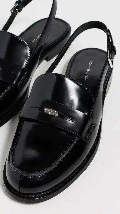Tory Burch Classic Penny Slingback Loafers | Thumbnail 6 Tory Burch Classic Penny Slingback Loafers | Thumbnail 6