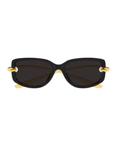Bottega Veneta Temple Knot Rectangular Sunglasses | Thumbnail 1 Bottega Veneta Temple Knot Rectangular Sunglasses | Thumbnail 1