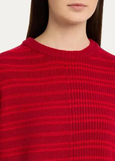 Proenza Schouler Pandora Striped Wool-Blend Sweater | Thumbnail 5 Proenza Schouler Pandora Striped Wool-Blend Sweater | Thumbnail 5