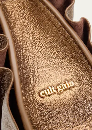 Cult Gaia Nala Mini Metallic Clutch | Thumbnail 5 Cult Gaia Nala Mini Metallic Clutch | Thumbnail 5