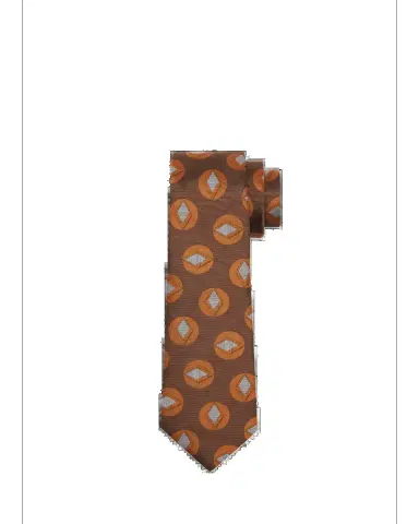 Giorgio Armani Men's Retro Circle Silk Tie | Thumbnail 2 Giorgio Armani Men's Retro Circle Silk Tie | Thumbnail 2