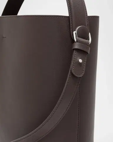 Giorgio Armani Small Leather Bucket Crossbody Bag | Thumbnail 5 Giorgio Armani Small Leather Bucket Crossbody Bag | Thumbnail 5
