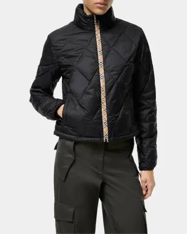 Burberry Bramford Quilted Zip Jacket | Thumbnail 4 Burberry Bramford Quilted Zip Jacket | Thumbnail 4