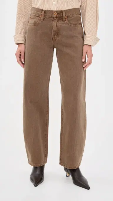 SLVRLAKE Jamie Curve Jeans Indio Sands | Thumbnail 2 SLVRLAKE Jamie Curve Jeans Indio Sands | Thumbnail 2