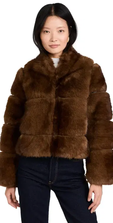 Apparis ai Short Coat Mink | Thumbnail 1 Apparis ai Short Coat Mink | Thumbnail 1