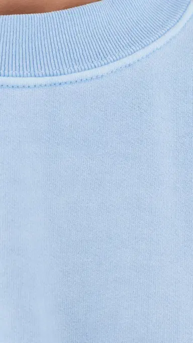 SLVRLAKE Crop Crew weatshirt kyline Blue | Thumbnail 6 SLVRLAKE Crop Crew weatshirt kyline Blue | Thumbnail 6