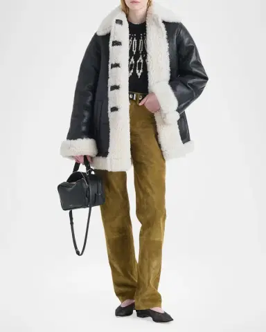 Altuzarra Blake Lamb Shearling Oversized Coat | Thumbnail 2 Altuzarra Blake Lamb Shearling Oversized Coat | Thumbnail 2