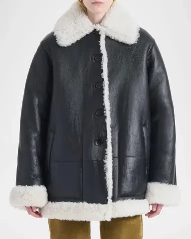 Altuzarra Blake Lamb Shearling Oversized Coat | Thumbnail 4 Altuzarra Blake Lamb Shearling Oversized Coat | Thumbnail 4