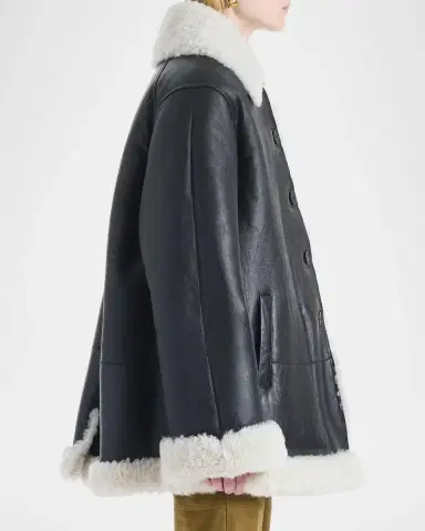 Altuzarra Blake Lamb Shearling Oversized Coat | Thumbnail 6 Altuzarra Blake Lamb Shearling Oversized Coat | Thumbnail 6